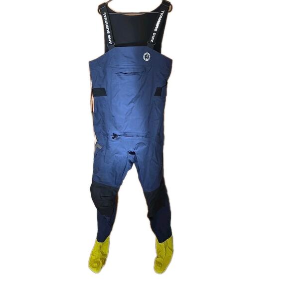 Mustang Survival MP2000 ARC™ Bib - Size Large - Sample Suit Navy/Yellow - Picture 1 of 10